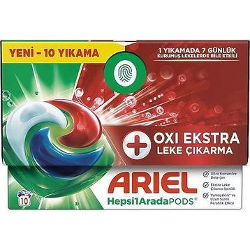 Ariel Oxi Pods 10'lu Kapsül Çamaşır Deterjanı