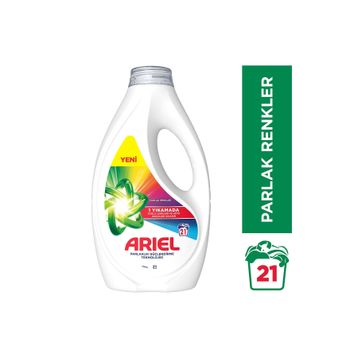 Ariel Parlak Renkler 21 Yıkama 945 ml Sıvı Deterjan