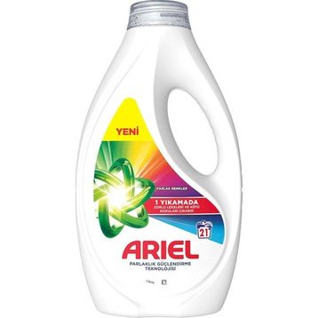 Ariel Parlak Renkler 21 Yıkama 945 ml Sıvı Deterjan