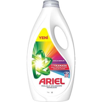 Ariel Parlak Renkler 32 Yıkama Sıvı Deterjan