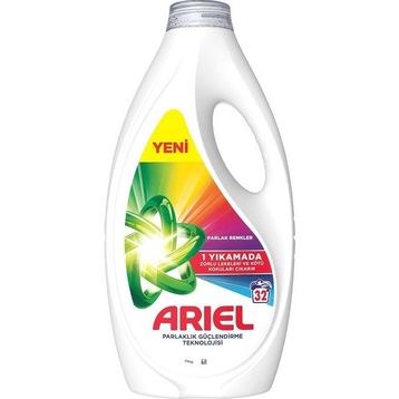 Ariel Parlak Renkler 32 Yıkama Sıvı Deterjan