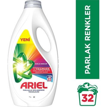 Ariel Parlak Renkler 32 Yıkama Sıvı Deterjan