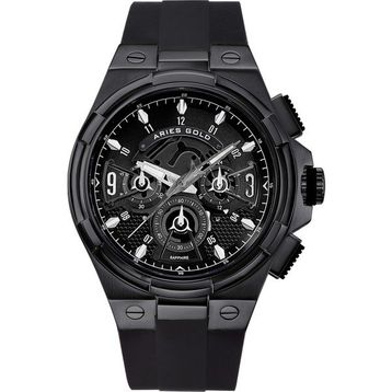 Aries Gold G-7016 BK-BK Erkek Kol Saati