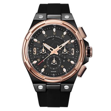 Aries Gold G-7016 BK-BK Erkek Kol Saati