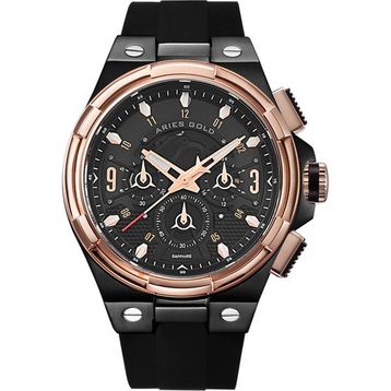 Aries Gold G-7016 BK-BK Erkek Kol Saati