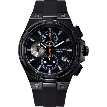 Aries Gold G-7312 BK-BKOR Erkek Kol Saati