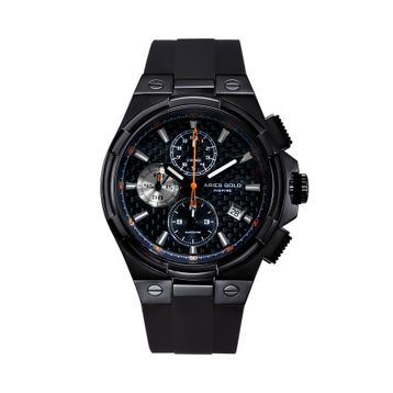 Aries Gold G-7312 BK-BKOR Erkek Kol Saati