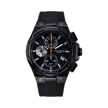 Aries Gold G-7312 BK-BKOR Erkek Kol Saati