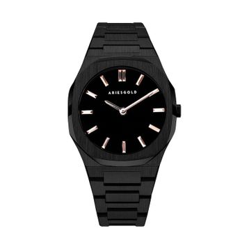 Aries Gold G1031 BK-BKRG Erkek Kol Saati