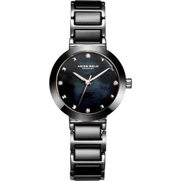Aries Gold L-5006Z-S-BKMP Kadın Kol Saati