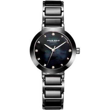 Aries Gold L-5006Z-S-BKMP Kadın Kol Saati