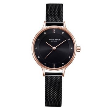 Aries Gold L-5033Z RG-BK Kadın Kol Saati