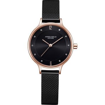 Aries Gold L-5033Z RG-BK Kadın Kol Saati