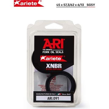 Ariete Ari 091 45X57.3/62X6/13 cm Motosiklet Ön Amortisör Toz Keçesi