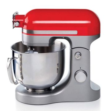 Ariete Moderna 1600 W 5.5 lt Döküm Kırmızı Stand Mikser Mutfak Şefi