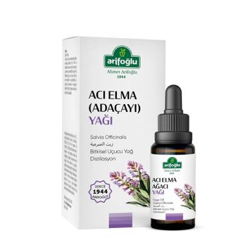 Arifoğlu 10 ml Adaçayı Acı Elma Yağı (2 adet)