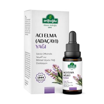 Arifoğlu 10 ml Adaçayı Acı Elma Yağı (2 adet)