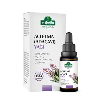 Arifoğlu 10 ml Adaçayı Acı Elma Yağı (2 adet)