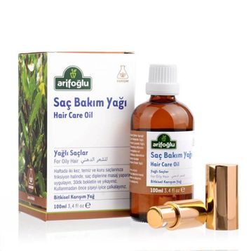 Arifoğlu 100 ml Yağlı Saçlar Bitkisel Bakım Yağı