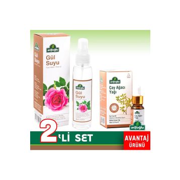 Arifoğlu 125 ml Gül Suyu+10 ml Çay Ağacı Yağı