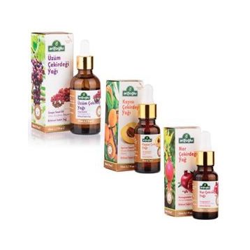 Arifoğlu 20 ml Kayısı+20 ml Nar Çekirdeği+50 ml Üzüm Çekirdeği Yağı