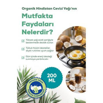Arifoğlu 200 ml Soğuk Sıkım Hindistan Cevizi Yağı