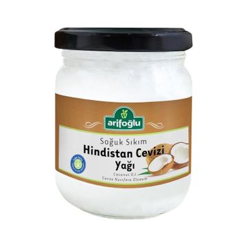 Arifoğlu 200 ml Soğuk Sıkım Hindistan Cevizi Yağı