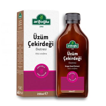 Arifoğlu 200 ml Üzüm Çekirdeği Resveratrol Sıvı Ekstresi