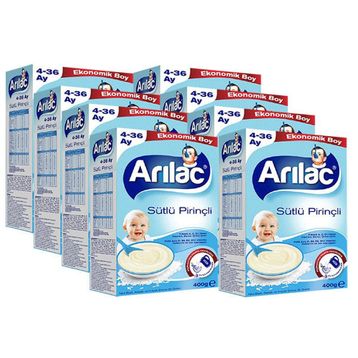 Arılac Instant Sütlü Pirinçli 8x400 gr Ek Gıda