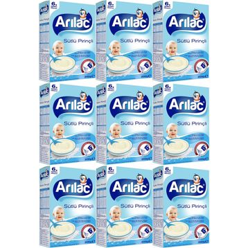 Arılac Sütlü Pirinçli 9x200 gr Bebek Maması