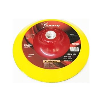 Aristo 125 mm Cırtlı Polisaj Tabanı