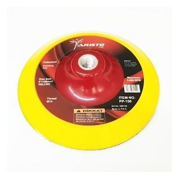 Aristo 180 mm Cırtlı Polisaj Tabanı
