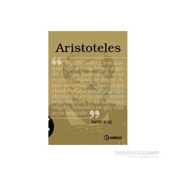 Aristoteles - David Ross