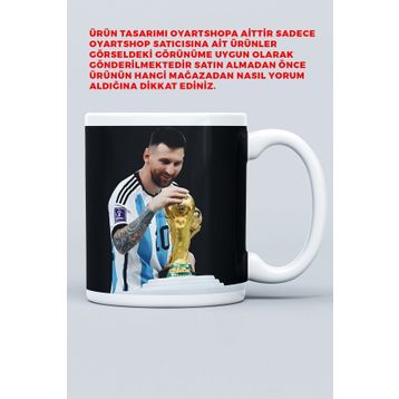 Arjantin Messi Baskılı Kupa