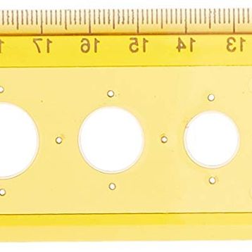 Ark 035 30 cm Daire Şablonu Cetvel