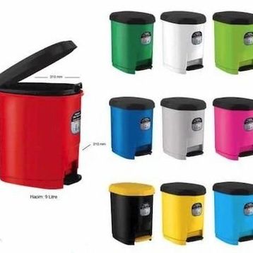 Ark 1380 Plastik Pedallı Çöp Kovası