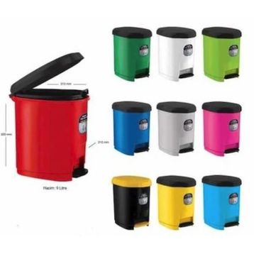 Ark 1380 Plastik Pedallı Çöp Kovası