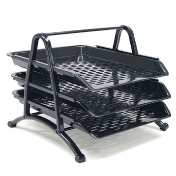 Ark 1900 Plastik 3'lü Set Evrak Rafı