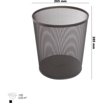 Ark 260x280 1145 Metal Konik Perforeli Çöp Kovası