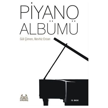 Arkadaş Yayınları Müzik Kitapları Piyano Albümü - Anadolu Ezgileri