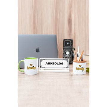 Arkeolog Yeşil Kupa Bardak