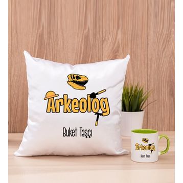 Arkeolog Yeşil Kupa Bardak