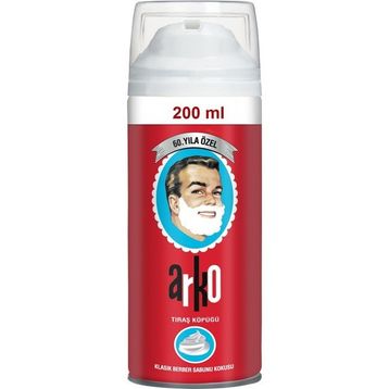 Arko 200 ml 60. Yıl Özel Klasik Berber Sabunu Kokulu Tıraş Köpüğü