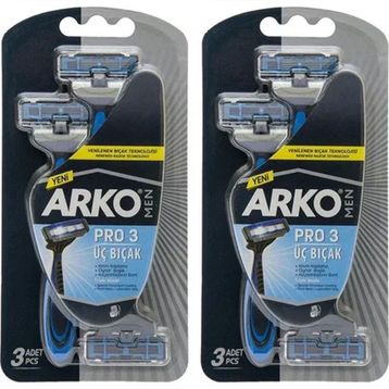 Arko 2x3 Adet Men Pro 3 Tıraş Bıçağı