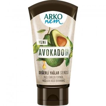 Arko 60 ml Nem Değerli Yağlar Avokado Yağı Nemlendirici El Kremi