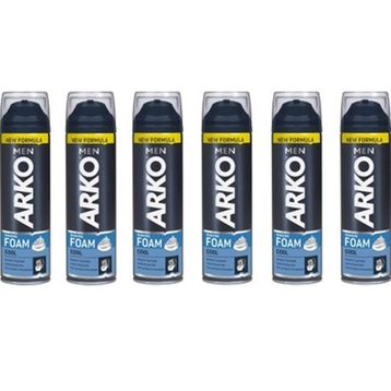 Arko Cool 200 ml 6 Adet Tıraş Köpüğü