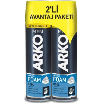 Arko Men 2'li Cool+Cool Tıraş Köpüğü
