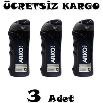 Arko Men Black Edıtıon 3x250 ml Tıraş Kolonyası