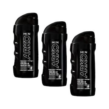 Arko Men Black Edıtıon 3x250 ml Tıraş Kolonyası