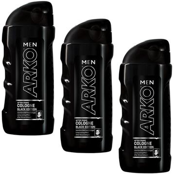 Arko Men Black Edıtıon 3x250 ml Tıraş Kolonyası